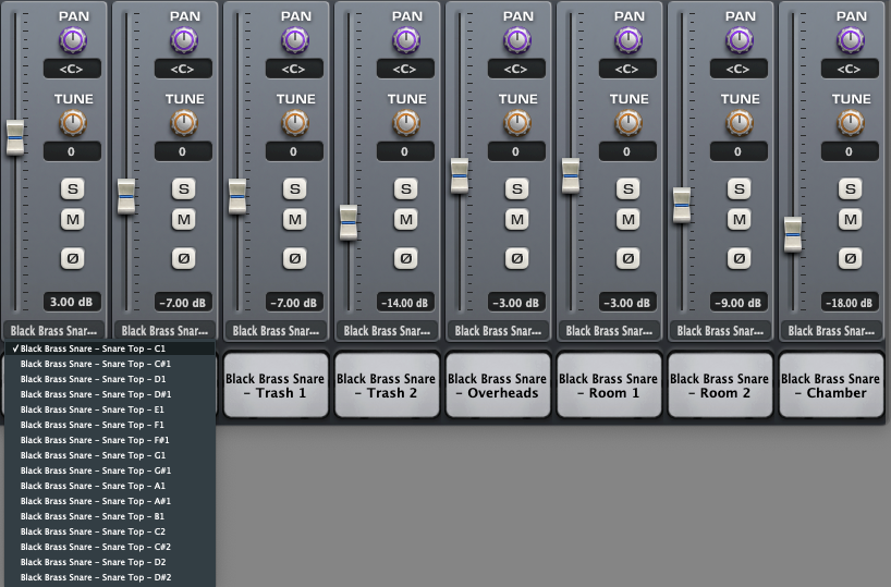 TuneDyne - Black Brass Snare