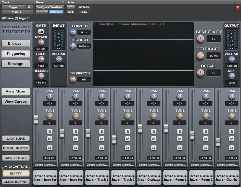 TuneDyne - Classic Studio Snare Collection