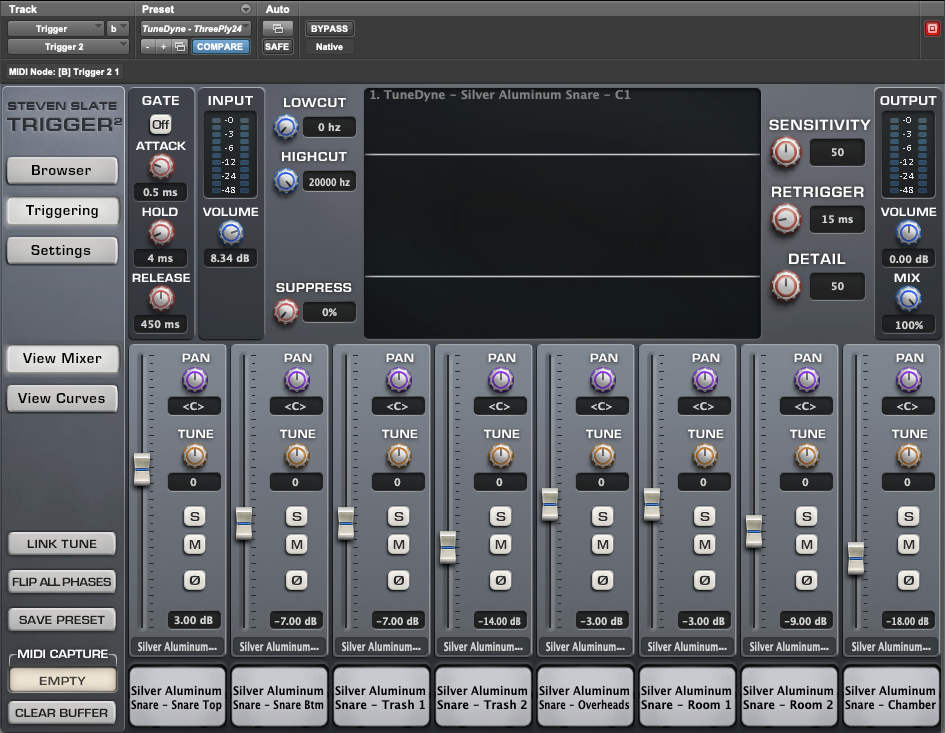 TuneDyne - Classic Studio Snare Collection