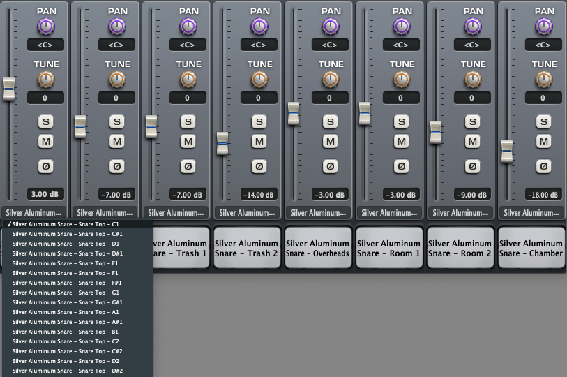 TuneDyne - Silver Aluminum Snare