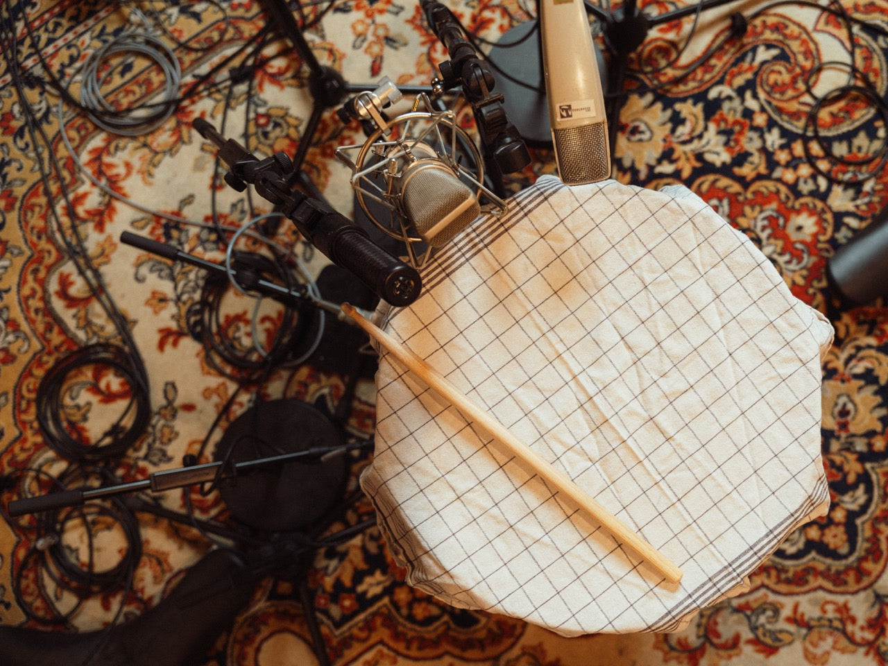 TuneDyne - Chromatic Studio Toms - Tea Towel Editon