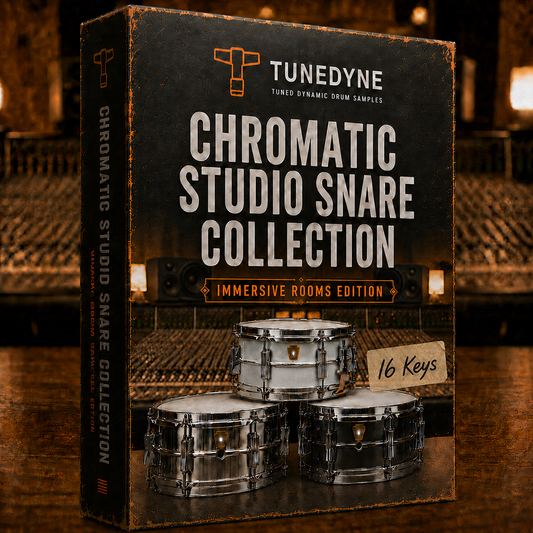 TuneDyne - Chromatic Studio Snare Collection - Immersive Rooms Edition