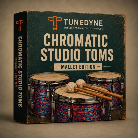 TuneDyne - Chromatic Studio Toms - Mallet Edition