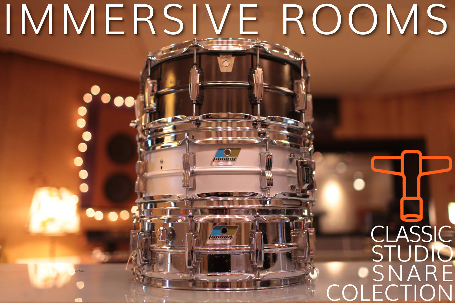 TuneDyne - Classic Studio Snare Collection - Immersive Rooms