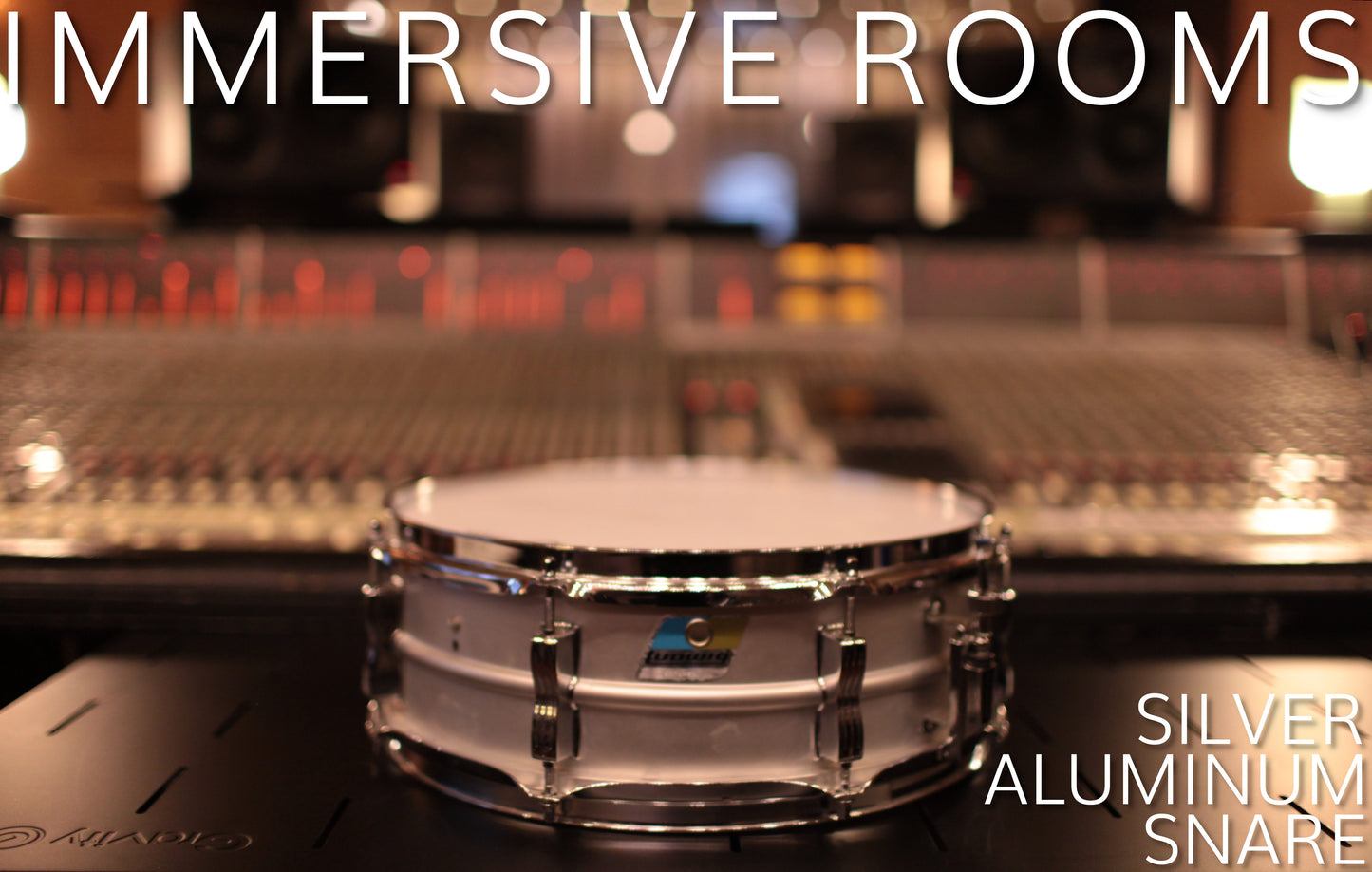 TuneDyne - Silver Aluminum Snare - Immersive Rooms